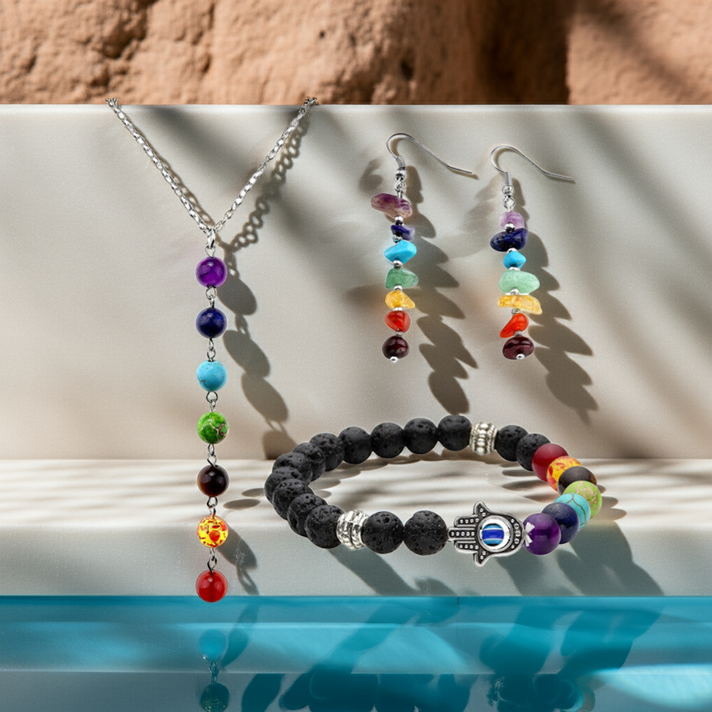 Chakra Healing Stone Set
