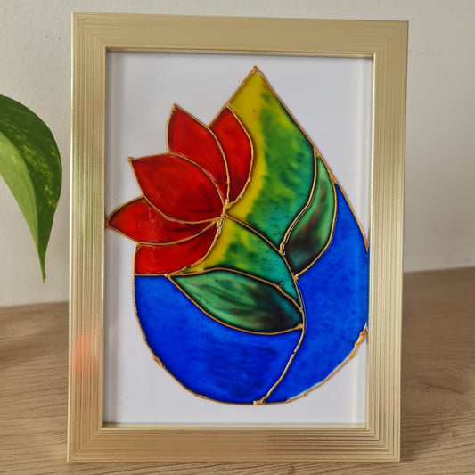 Vitrail-Stained Glass Panel