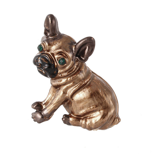 puppy brooch
