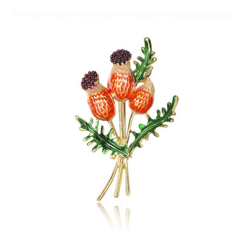 Imitation Enamel Brooch