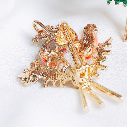 Imitation Enamel Brooch