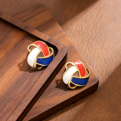 Rotating Flower Earrings