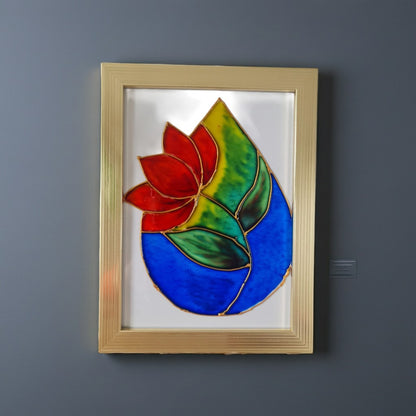 Vitrail-Stained Glass Panel