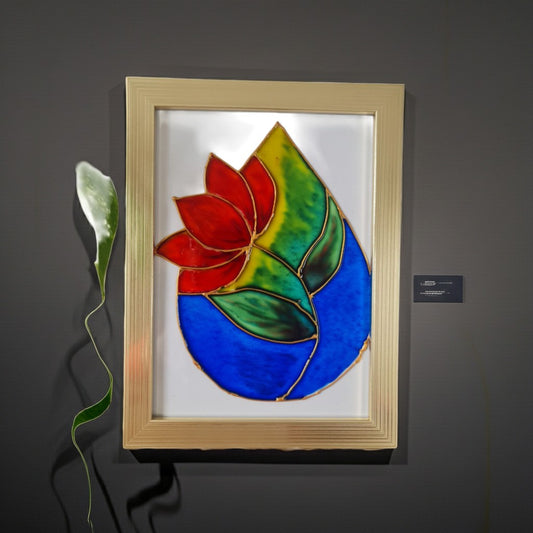 Vitrail-Stained Glass Panel