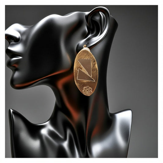 Earrings with Mirror