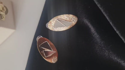 Earrings with Mirror